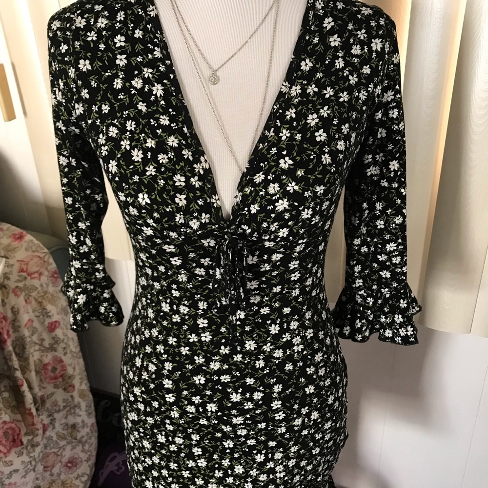 Misguided floral dress